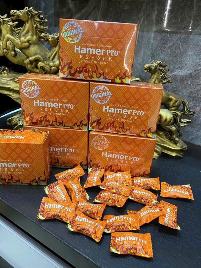 Kẹo Sâm HamerPro Malaysia 66F86F Vị Mật Ong – Tăng Cường Sinh Lý Tự Nhiên, An Toàn & Hiệu Quả - Ảnh 4